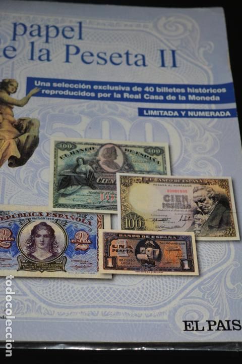 Reprodu&ccedil;&otilde;es notas e moedas: EL PAIS.COLECCION EL PAPEL DE LA PESETA II.FACSIMIL BILLETE 1000 PESETAS,17 DE SEPTIEMBRE 1971