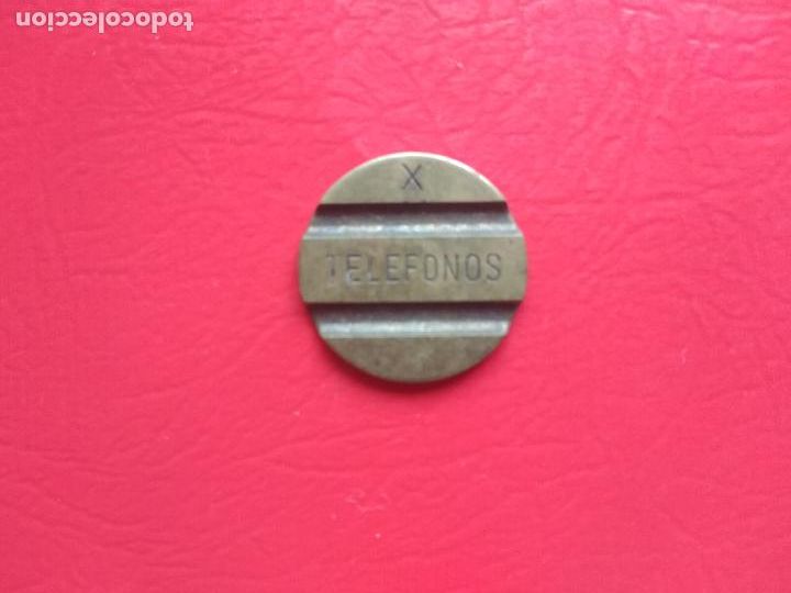 Riproduzioni banconote e monete: MONEDA O TOKEN FICHA TELEFONOS