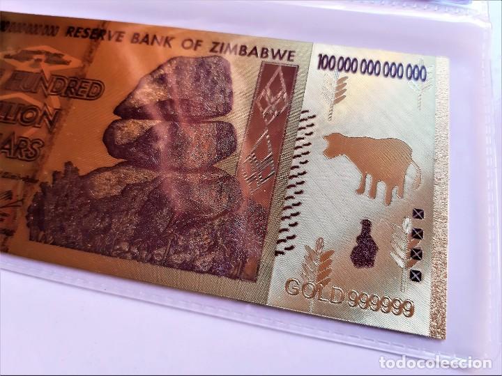 Zimbabwe One Hundred Trillion Dollars 100 000 0 Vendido En Subasta