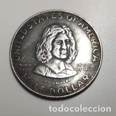 Reproducciones billetes y monedas: MEDIO DOLAR DE PLATA USA 1934 TRICENTENARIO DE MARYLAND