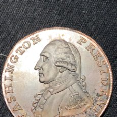 Reproducciones billetes y monedas: MONEDA DE GEORGE WASHINGTON, PRIMER PRESIDENTE DE ESTADOS UNIDOS. 1791. UN CENTAVO. Lote 230932215