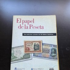 Reproducciones billetes y monedas: EL PAPEL DE LA PESETA