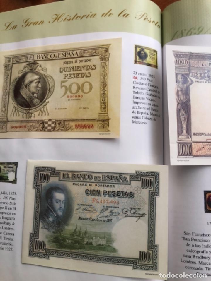 Reproducciones billetes y monedas: Gran historia de la peseta 1869 2001 - Foto 8 - 249503040