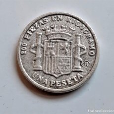 Reproducciones billetes y monedas: MONEDA DE LA PESETA AL EURO DE LA VANGUARDIA - 22.MM DIAMETRO - 3.9 A 4.2.GRAMOS APROX. Lote 260736995