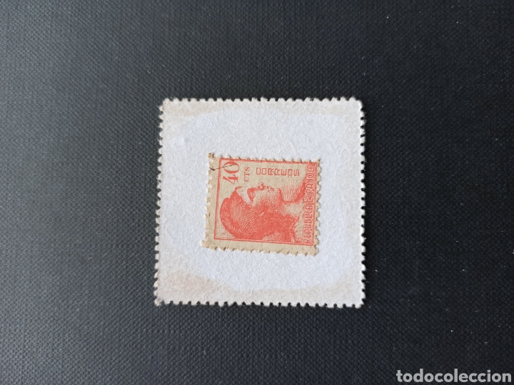Reproducciones billetes y monedas: CARTON MONEDA RECTANGULAR - ARENYS DE MUNT - Foto 2