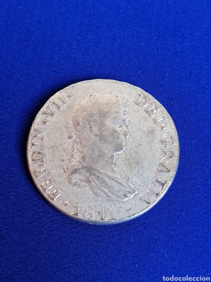 Reproducciones billetes y monedas: MONEDA FERDIN VII 1811 - Foto 1