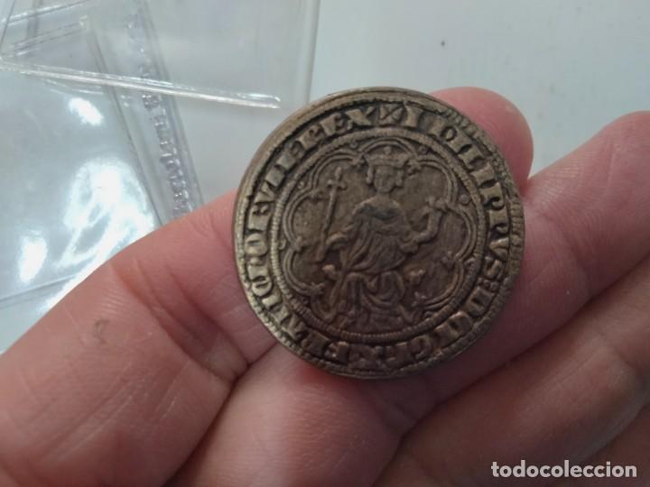 Reproducciones billetes y monedas: FELIPE EL HERMOSO 1296 - Foto 1