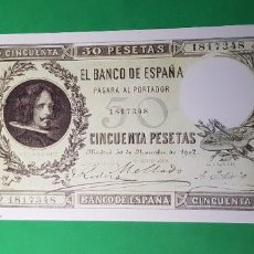 Reproducciones billetes y monedas: 50 PESETAS 30 DE NOVIEMBRE 1902 (VER DESCRIPCIÓN). Lote 348718203