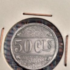 Reproducciones billetes y monedas: A- 50 CÉNTIMOS DE L'AMETLLA DEL VALLES COPIA ANTIGUA