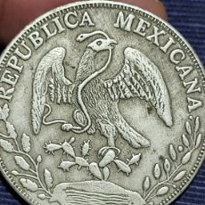 Reproduções notas e moedas: MONEDA 8 REALES 1882 REPÚBLICA MEXICANA REPRODUCCIÓN. Lote 361056295