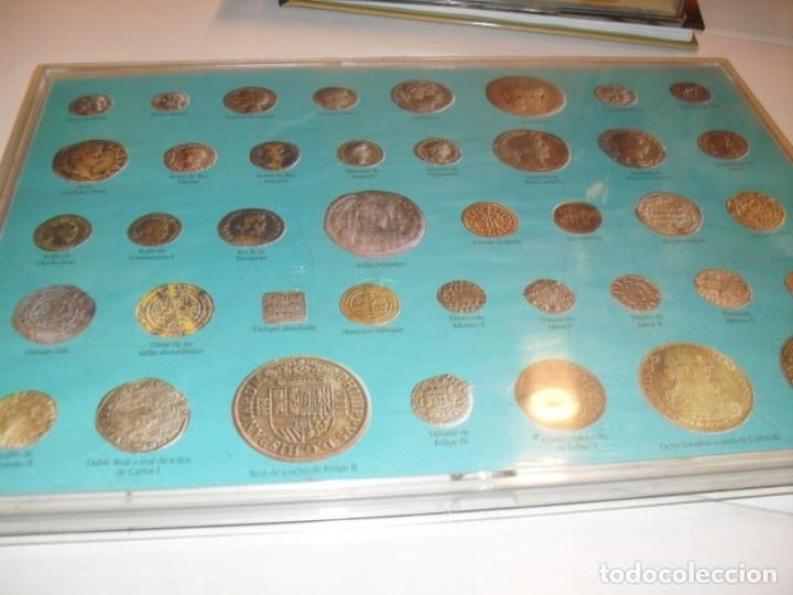 Riproduzioni banconote e monete: (REPRODUCCION)FOLLIS VIZANTINO,539:BILLETES Y MONEDAS EN LA HISTORIA DE ALICANTE.INFORMACION.1997.