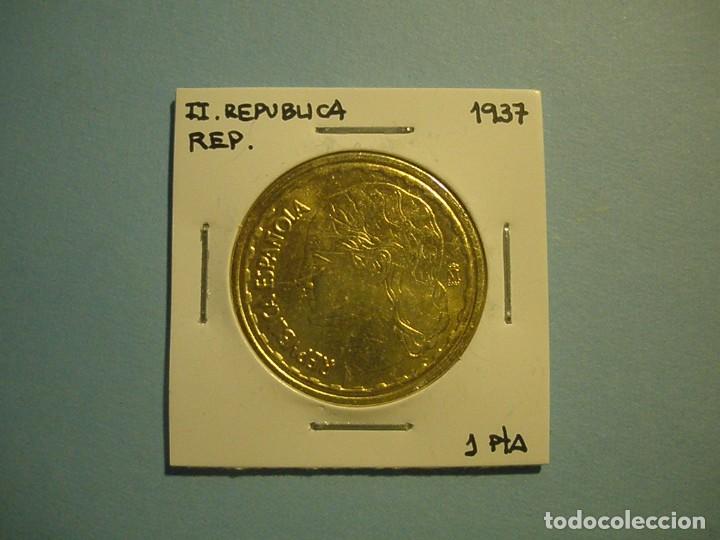 Reprodu&ccedil;&otilde;es notas e moedas: F.N.M.T. - REPRODUCCI&Oacute;N N&ordm; 6 (EL PAIS)- REP&Uacute;BLICA ESPA&Ntilde;OLA 1 PESETA 1937 (CASTELL&Oacute;N) - II REPUBLICA.