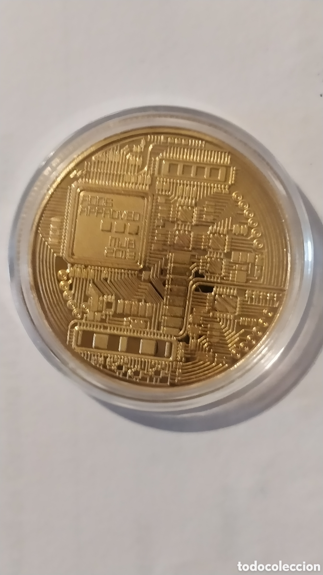 Reproducciones billetes y monedas: Moneda de BICCOIN - Foto 5