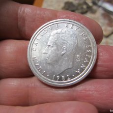 Reproducciones billetes y monedas: MONEDA DE 2 PESETAS DE JUAN CARLOS I DE 1982 (LEER). Lote 376551949