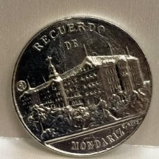 Reproducciones billetes y monedas: MONEDA Y MEDALLA DE GALICIA BALNEARIO DE MONDARIZ. Lote 389210339