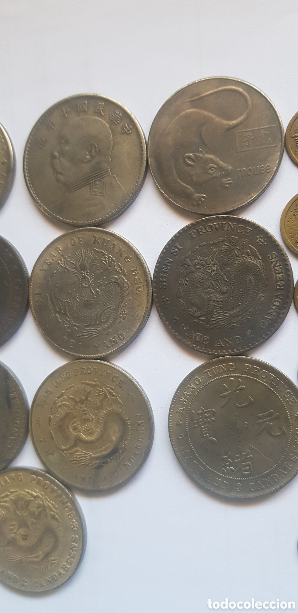 Reproducciones billetes y monedas: Lote de r&eacute;plicas chinas - Foto 3