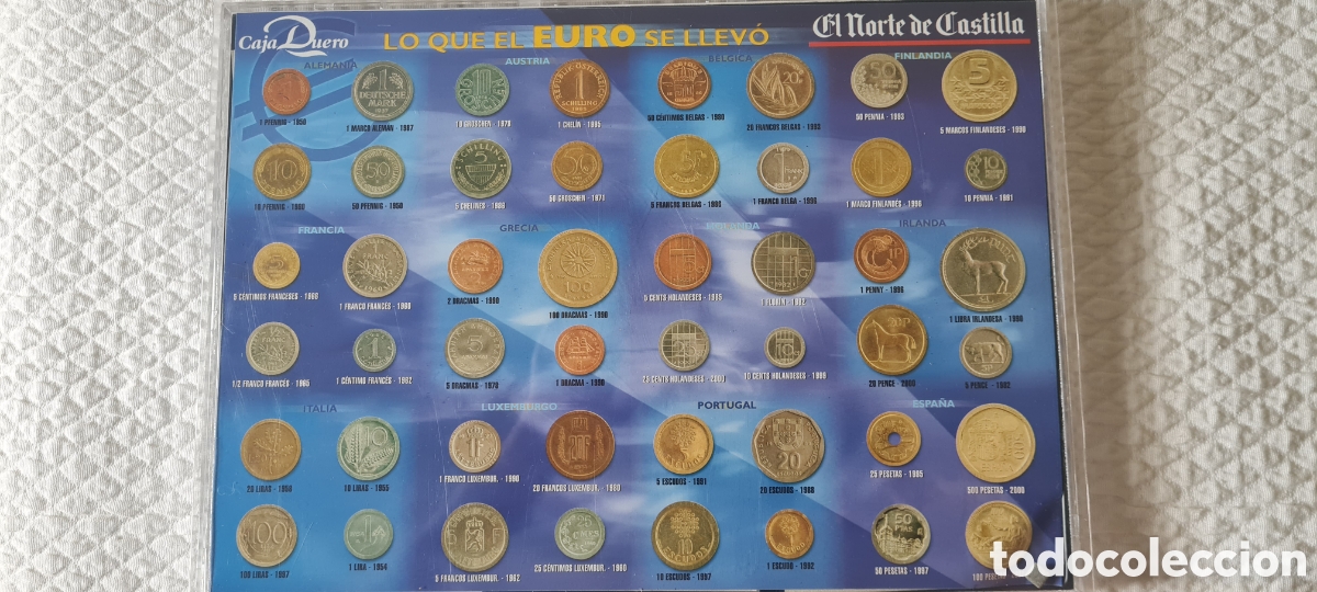 Reproducciones billetes y monedas: Colecci&oacute;n r&eacute;plica de monedas - Foto 1