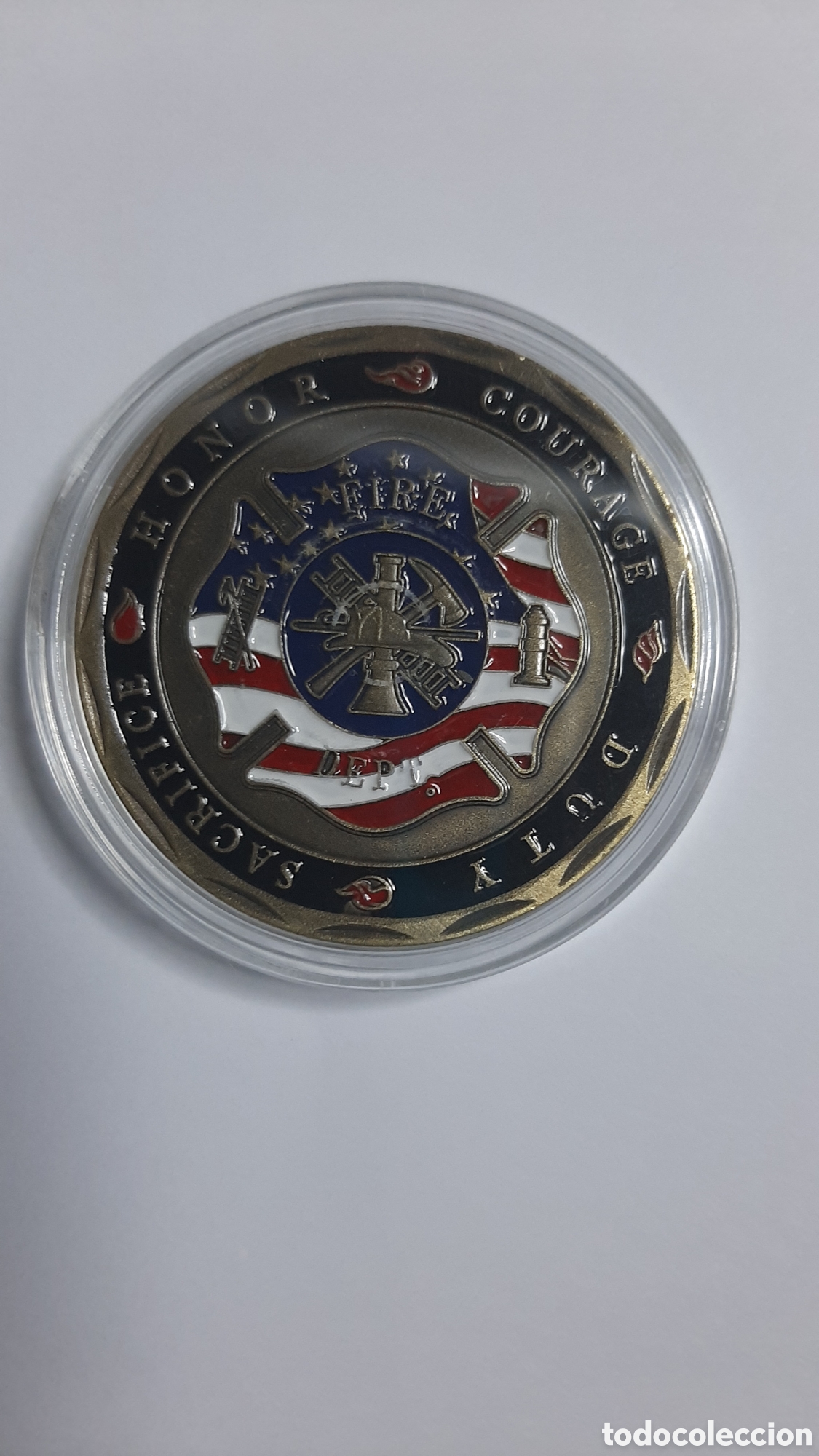 Reproducciones billetes y monedas: N 2 MONEDA CONMEMORATIVA - Foto 1