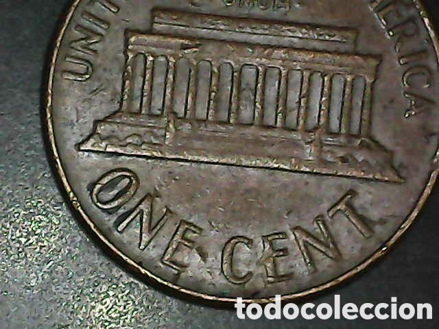 Reproducciones billetes y monedas: Lincoln cent 1964 d - Foto 7