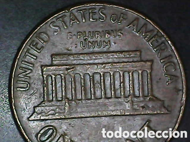 Reproducciones billetes y monedas: Lincoln cent 1964 d - Foto 8