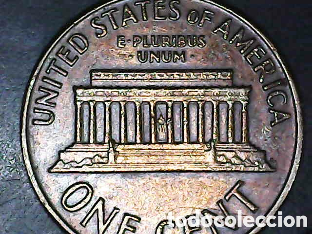Reproducciones billetes y monedas: Lincoln cent 1964 d - Foto 9