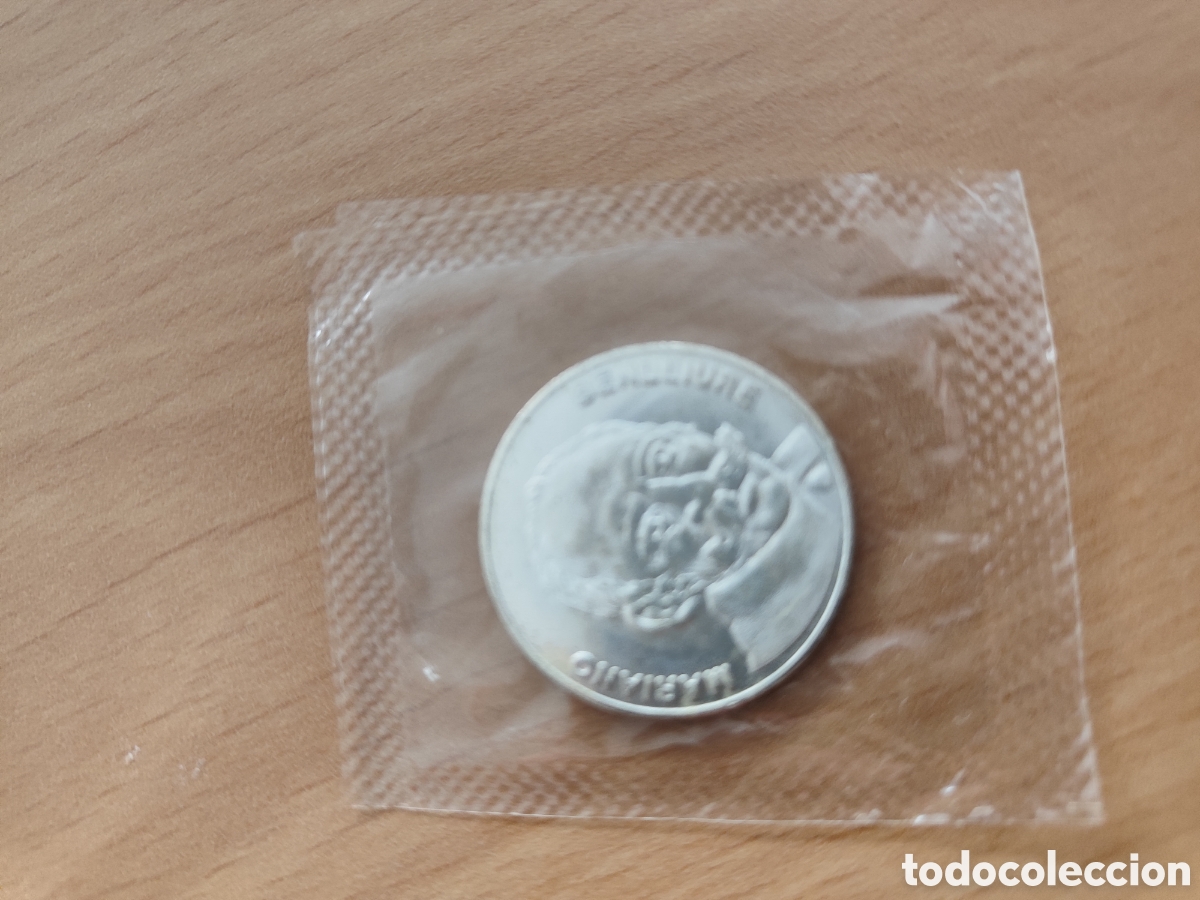 Reproducciones billetes y monedas: MONEDA MARIANO BENLLIURE - Foto 1