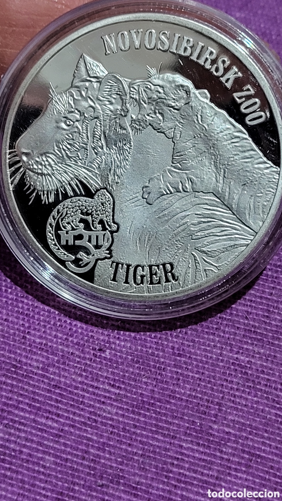 Reproducciones billetes y monedas: Moneda onza conmemorativa - Foto 1