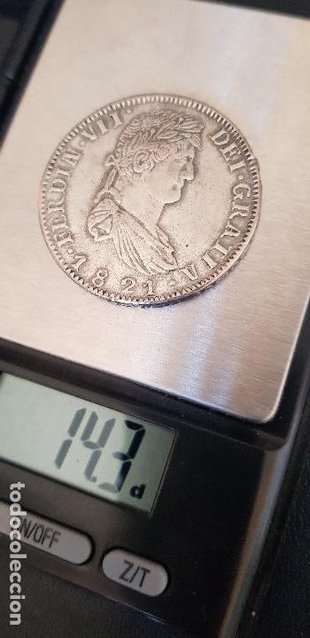 Reproducciones billetes y monedas: FERDIN VII 1821 - Foto 1