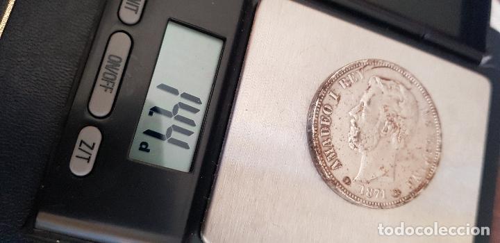 Reproducciones billetes y monedas: 1871 AMADEO I - Foto 1