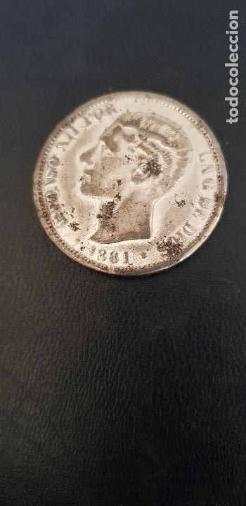 Reproducciones billetes y monedas: 1881 ALFONSO XII - Foto 1