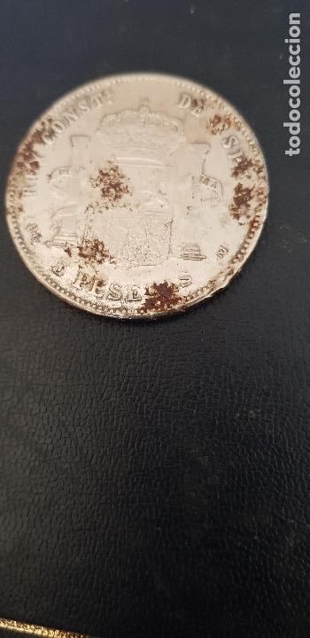 Reproducciones billetes y monedas: 1888 ALFONSO XII - Foto 2