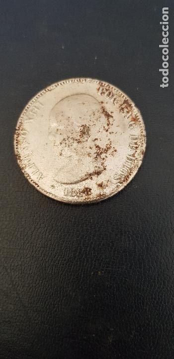 Reproducciones billetes y monedas: 1888 ALFONSO XII - Foto 1