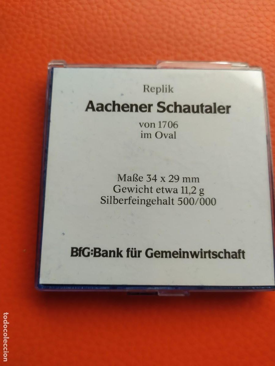 Reproducciones billetes y monedas: REPLICA SCHAUTALER 1706 OVAL. - Foto 1