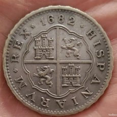 Reproducciones billetes y monedas: 1682 CARLOS LL...8 REALES