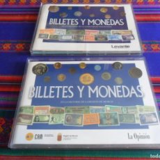 Reproducciones billetes y monedas: BILLETES Y MONEDAS EN LA HISTORIA DE LA REGIÓN DE MURCIA COMPLETO LA OPINIÓN Y COMUNIDAD VALENCIANA