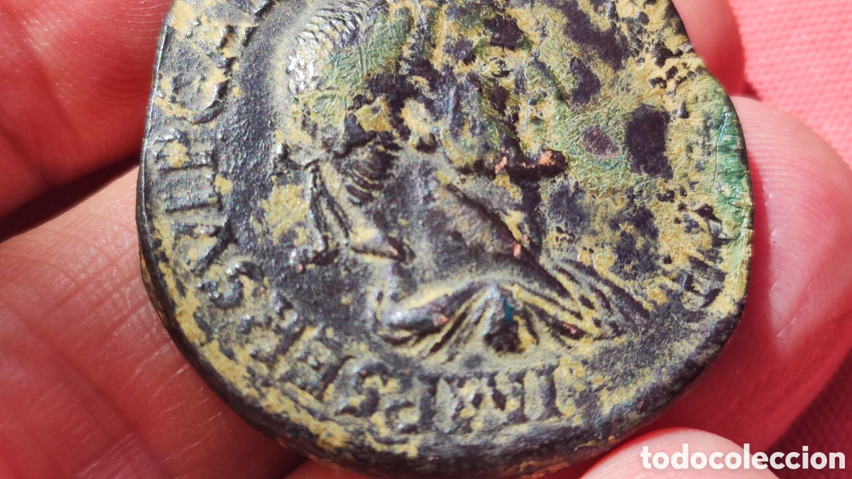 Reproducciones billetes y monedas: Sestercio de Galba - Foto 3