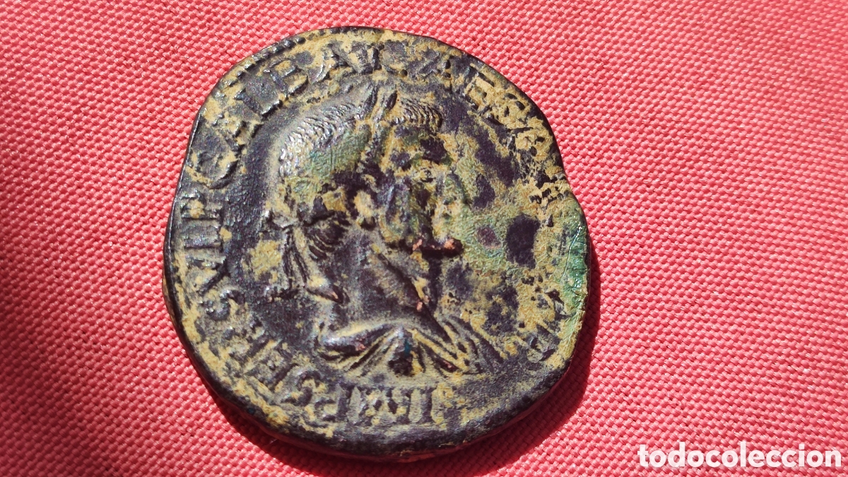 Reproducciones billetes y monedas: Sestercio de Galba - Foto 1