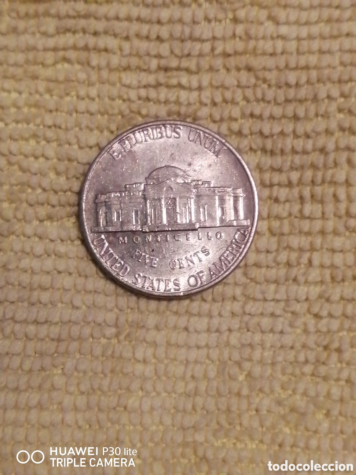 Reproducciones billetes y monedas: Monedas de Cinco centavos de dolar - Foto 5