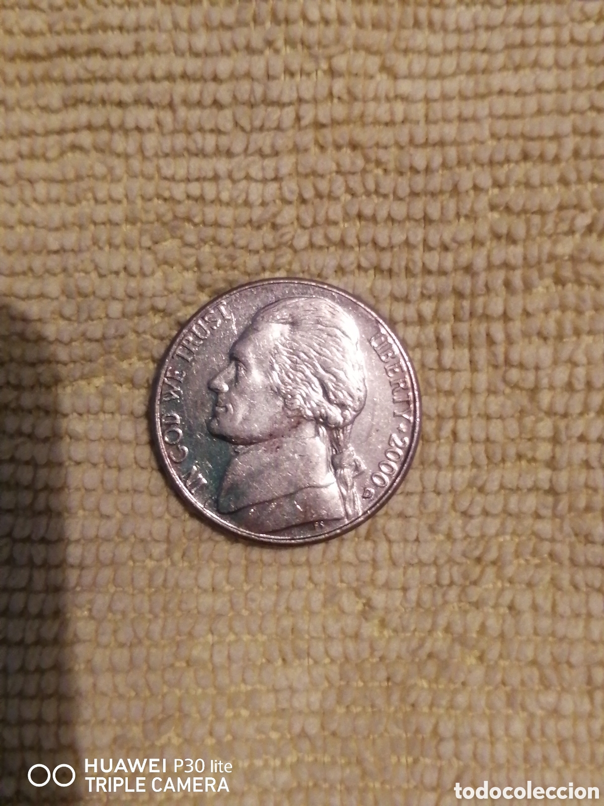 Reproducciones billetes y monedas: Monedas de Cinco centavos de dolar - Foto 6