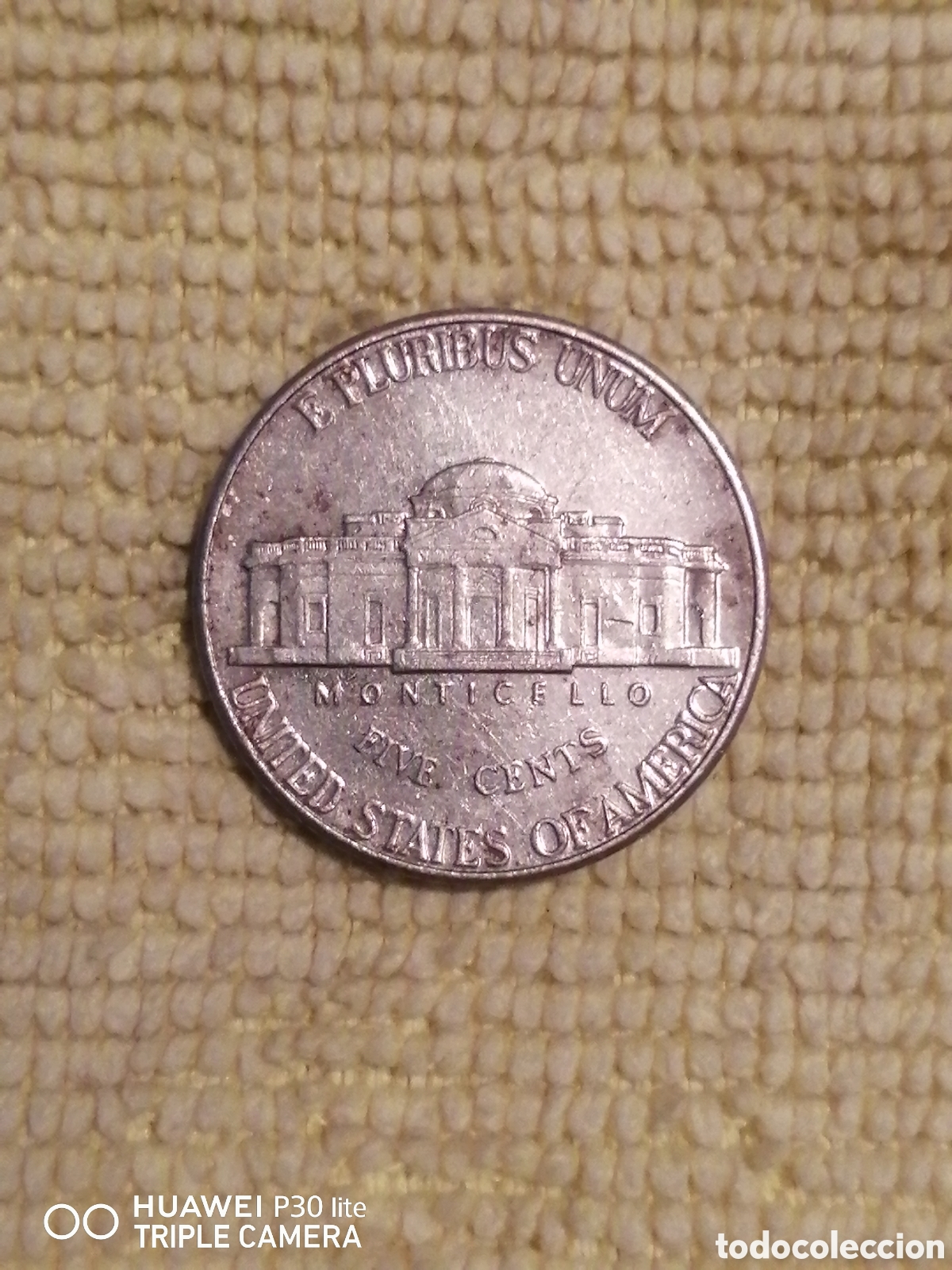 Reproducciones billetes y monedas: Monedas de Cinco centavos de dolar - Foto 7