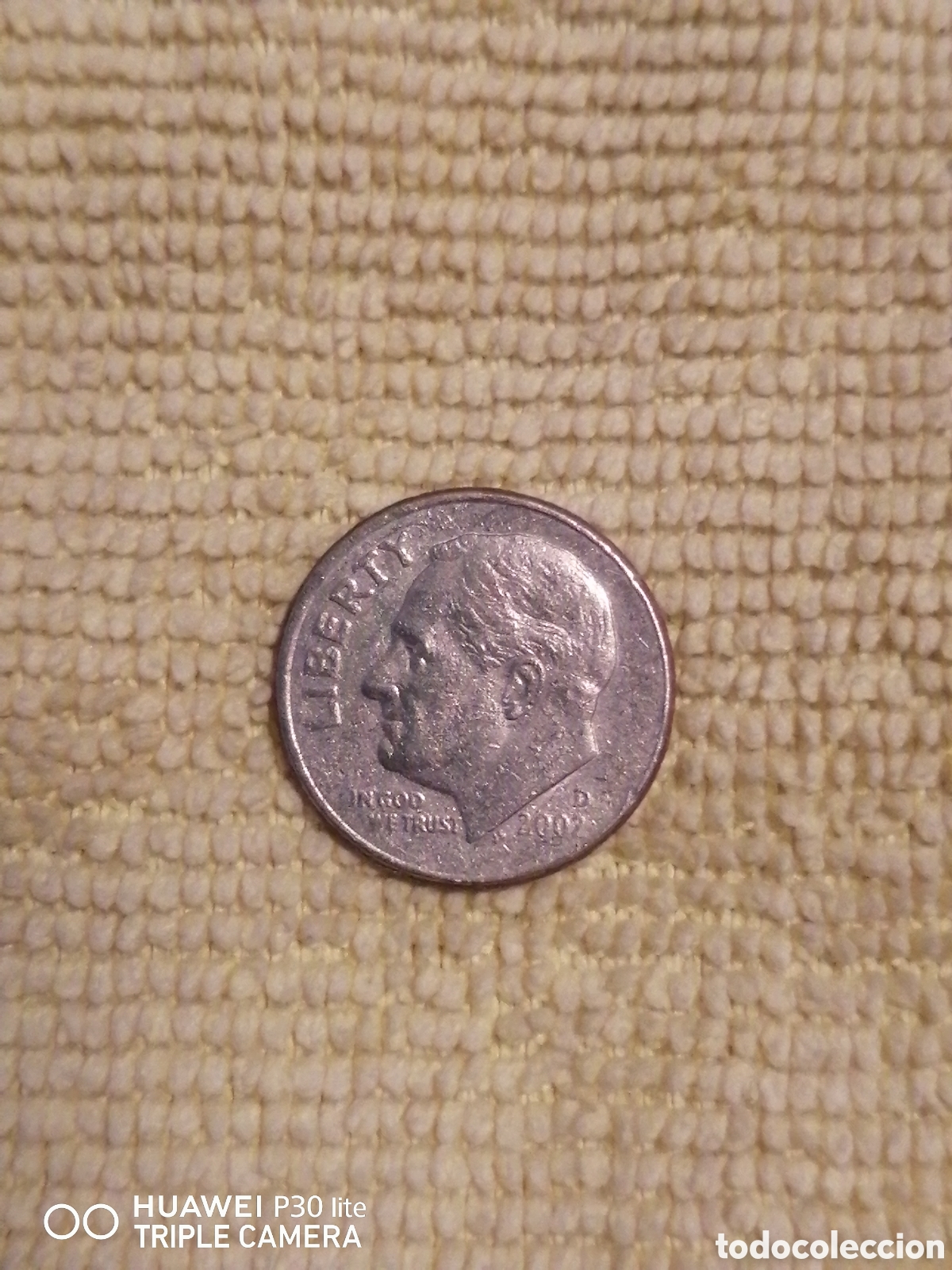 Reproducciones billetes y monedas: Monedas de 10 centavos de Dolar - Foto 5