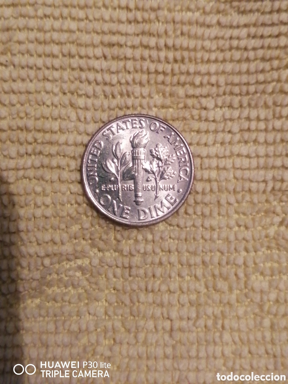 Reproducciones billetes y monedas: Monedas de 10 centavos de Dolar - Foto 8