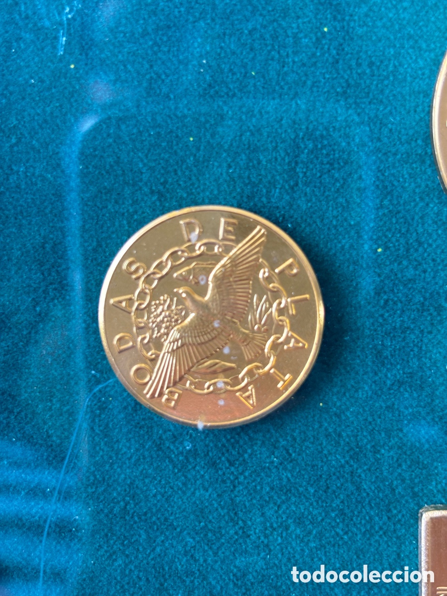 Reproducciones billetes y monedas: R&eacute;plicas monedas enmarcadas - Foto 6