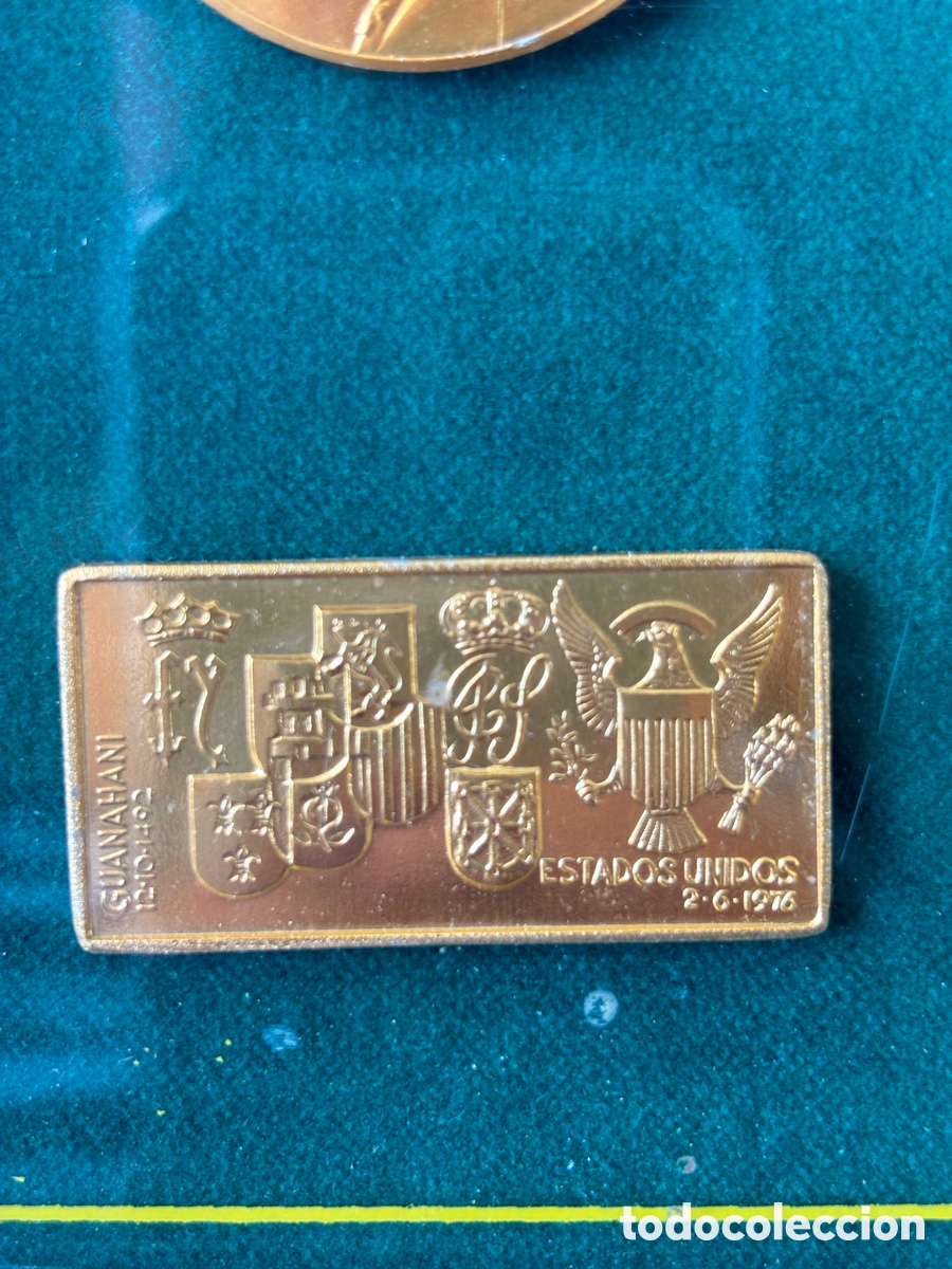 Reproducciones billetes y monedas: R&eacute;plicas monedas enmarcadas - Foto 7