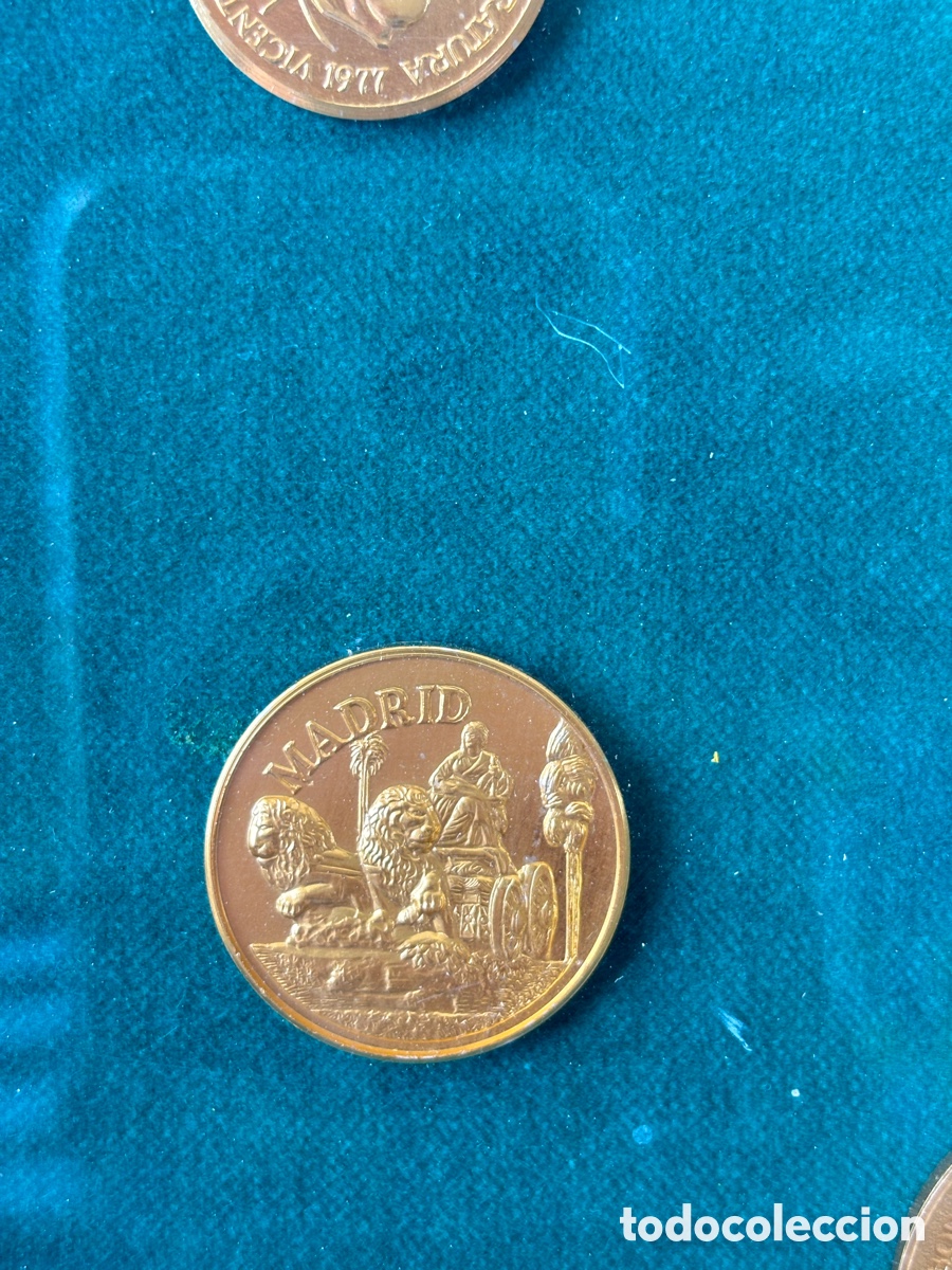 Reproducciones billetes y monedas: R&eacute;plicas monedas enmarcadas - Foto 11