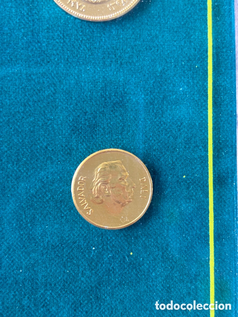Reproducciones billetes y monedas: R&eacute;plicas monedas enmarcadas - Foto 13