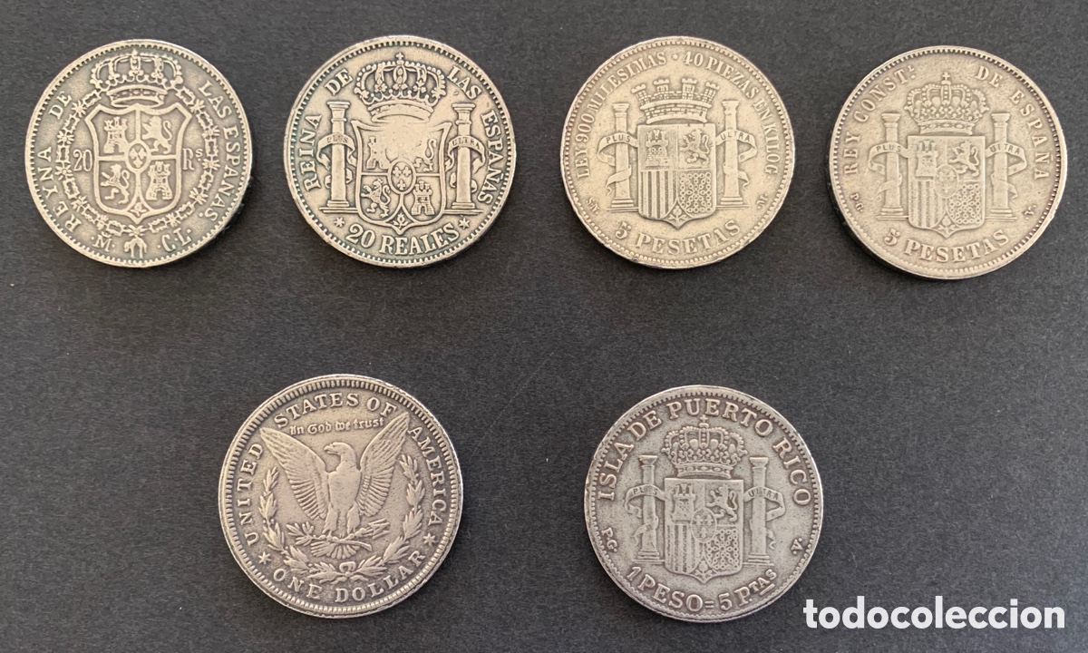 Reproducciones billetes y monedas: R&eacute;plicas Monedas Antiguas - Foto 2