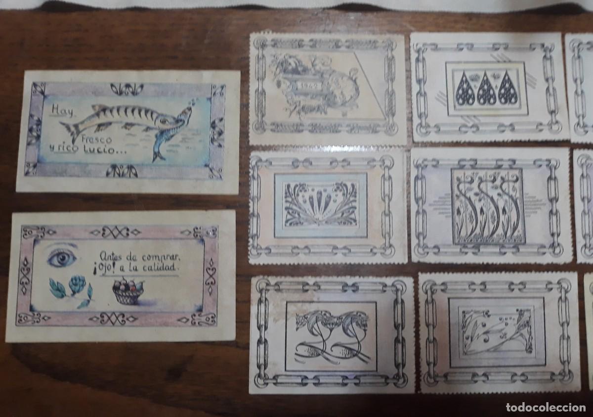 Reproducciones billetes y monedas: Vales Auxilio Social a&ntilde;os 40