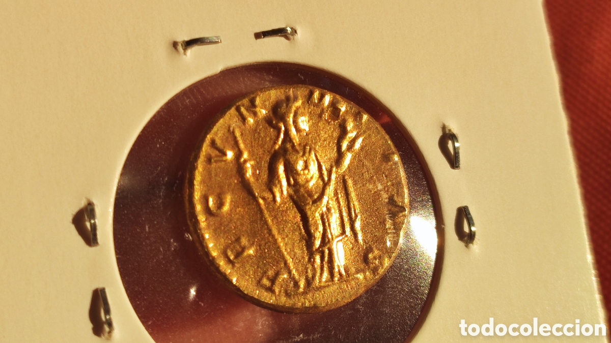 Reproducciones billetes y monedas: Fant&aacute;stico Aureo de Faustina - Foto 2