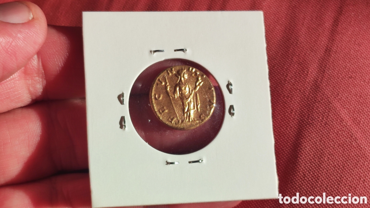 Reproducciones billetes y monedas: Fant&aacute;stico Aureo de Faustina - Foto 4